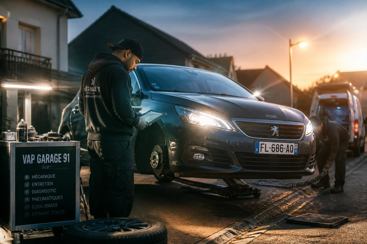 Réparation de voiture à domicile Essonne